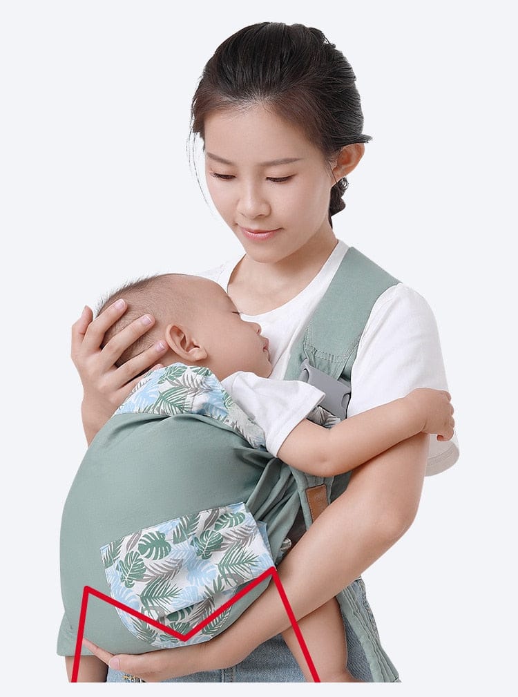 Écharpe pour nouveau-né à double usage |Maman /BabyWrap