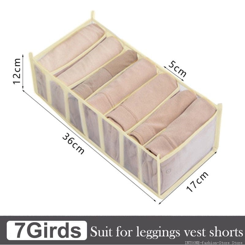 Boîte de rangement pour vêtements' sous-vêtements ,chaussettes