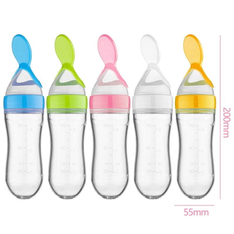 Easy Bottle/Biberons pour nouveau-né, cuillère en Silicone pour l'alimentation des enfants en ba âge