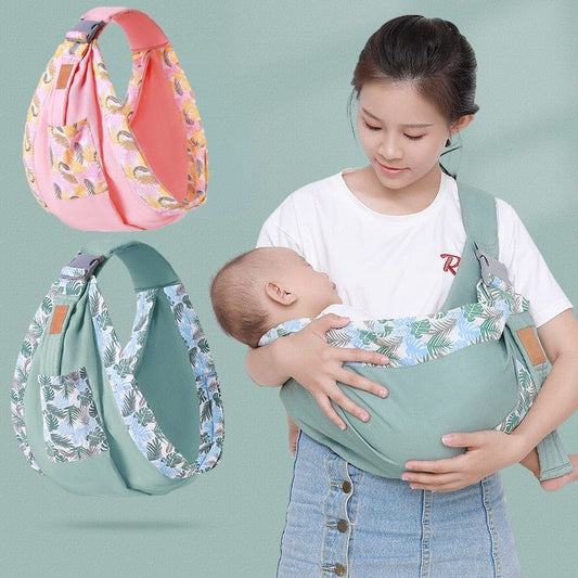 Écharpe pour nouveau-né à double usage |Maman /BabyWrap™